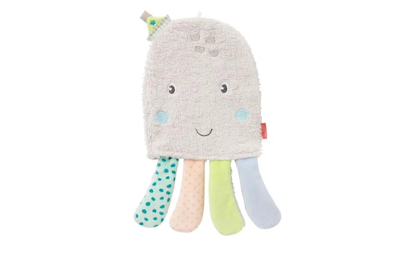 fehn Baby-Waschhandschuh Oktopus