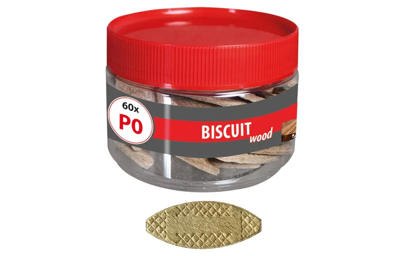Tox-Dübel Holz Flachdübel Biscuit Wood P0, 60 pezzi