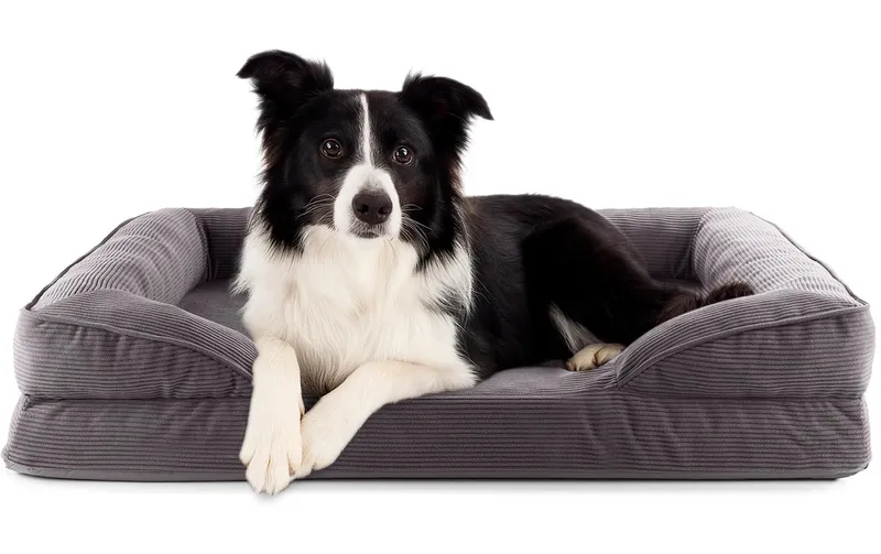 Lumaland lit pour chien Indoor Cord M gris