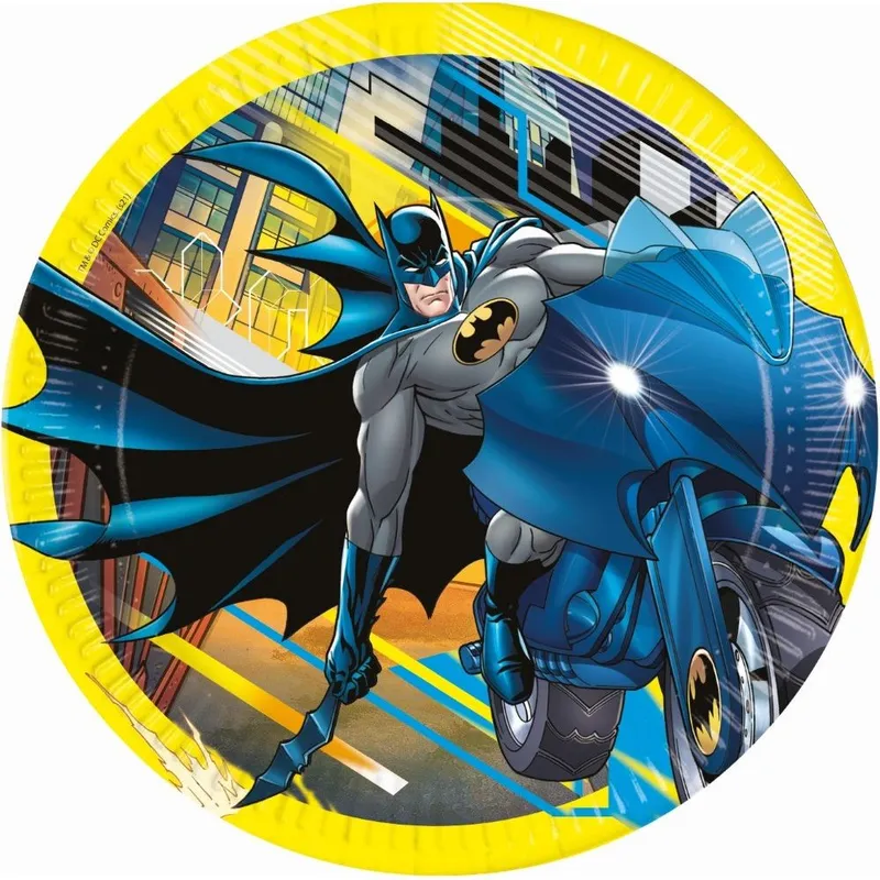 Partyteller Batman 8 Stk