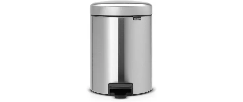 Brabantia Kosmetikeimer NewIcon 5 l, Matt Steel