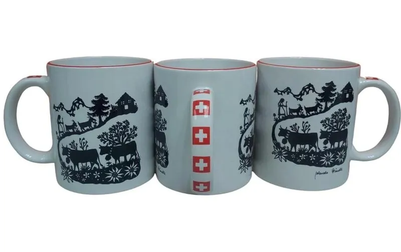 creanorm Tasse Scherenschnitt 350 ml, 1 pièces, blanc