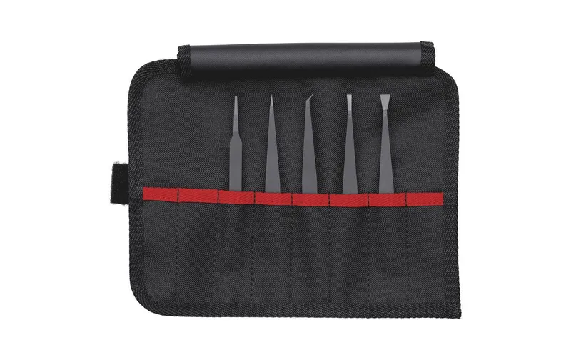 Knipex Kunsttessutopinzetten-Set ESD 5-teilig
