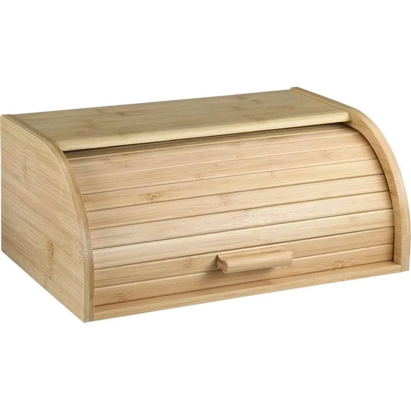 Kesper Brotkasten Bambus con Schiebedeckel 40 x 27 x 17 cm