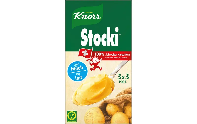Knorr Stocki Kartoffelstock avec Milch