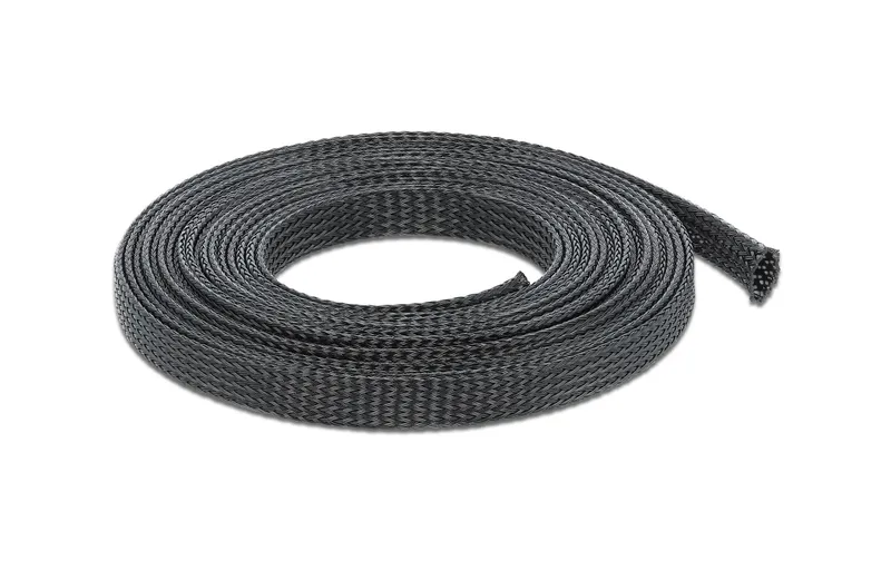 Delock Kabelschlauch 10mx12mm, dehnbar Schwarz
