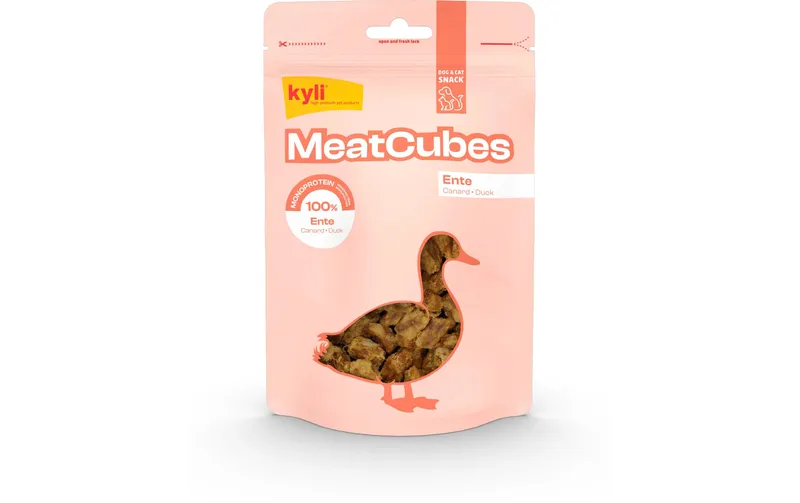 kyli Leckerli MeatCubes Ente, 150 g
