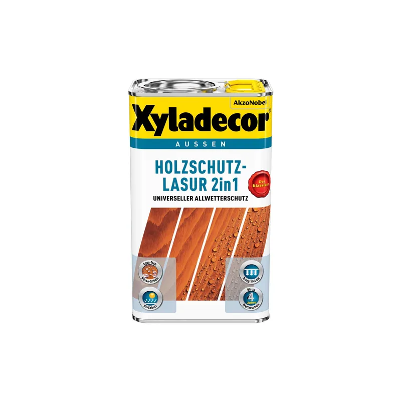 Xyladecor Holzschutzlasur Palisander, 2.5 L