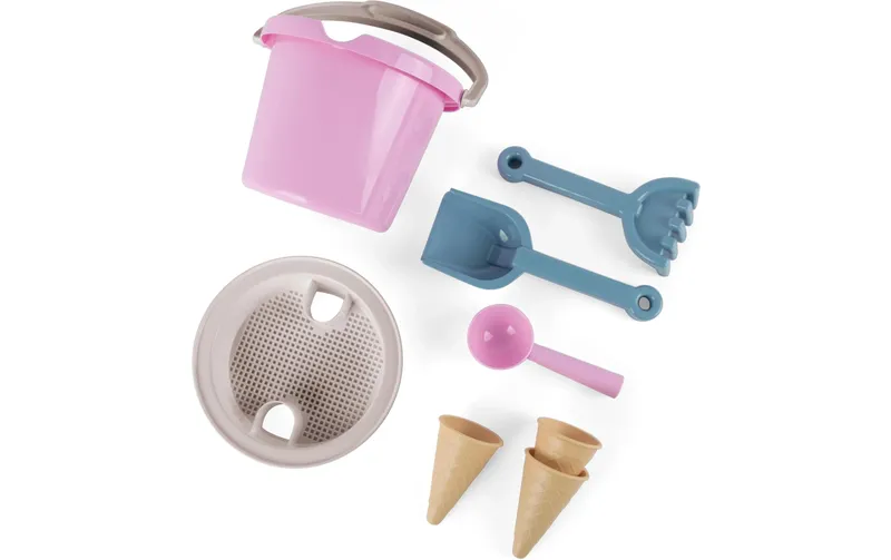 dantoy Thorbjorn Eimer and Eis Set 8 Teile, pink