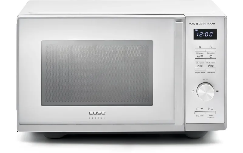 Caso Mikrowelle mit Grill HCMG 25 Ceramic Chef Silber