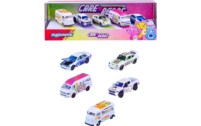 Majorette Care Bears 5 Pieces Giftpack 5 Pieces, Metall, 1:64