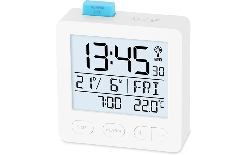 ADE Digitalwecker blanc