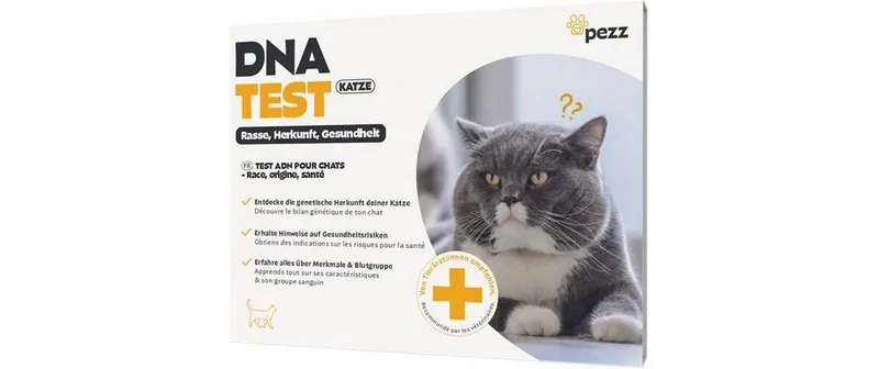 pezz DNA-Test zur Rassebestimmung Katze