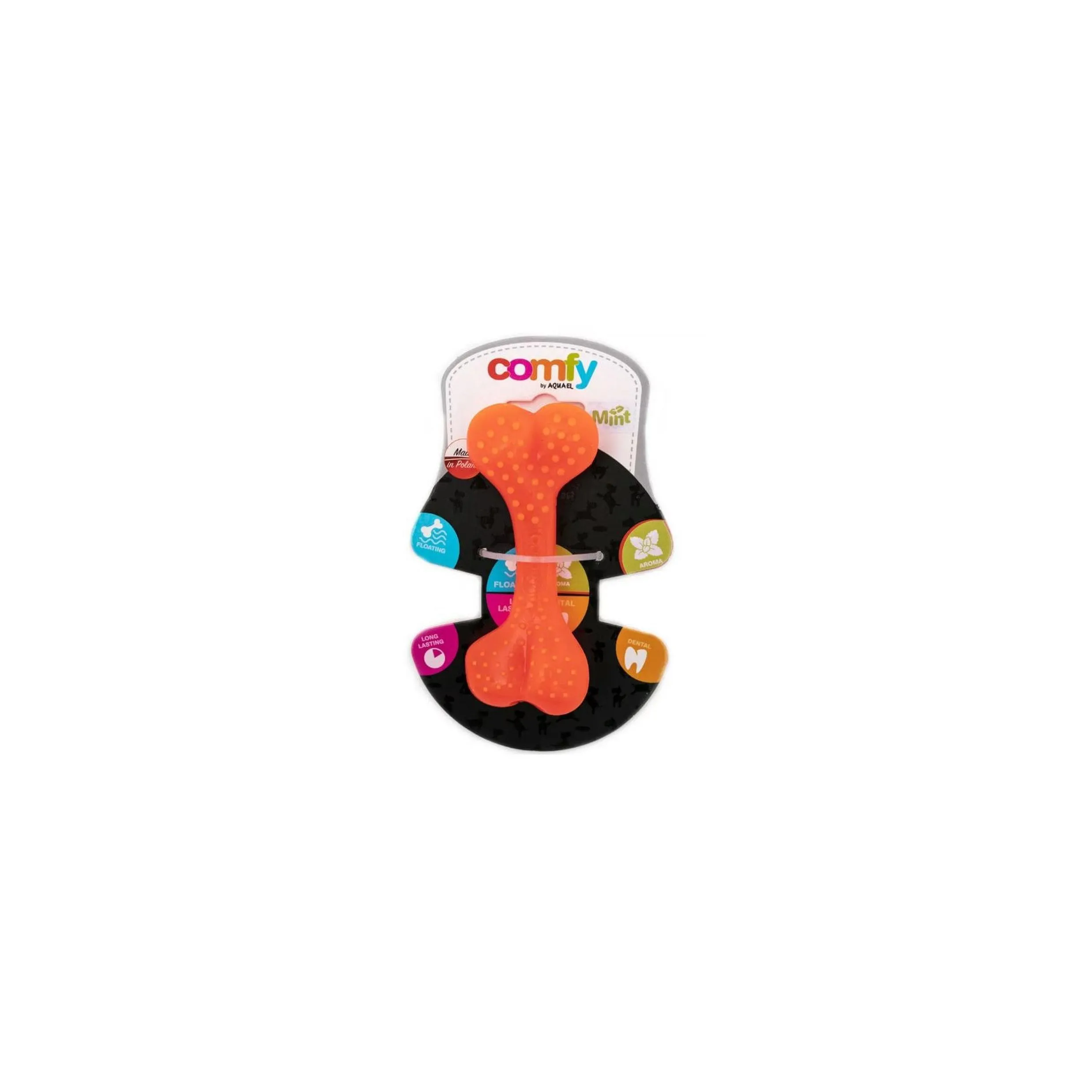 Comfy Bone Dental Mint Orange 12.5 cm