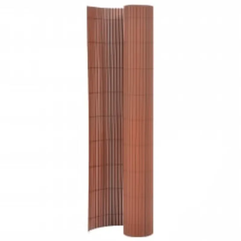 Gartenzaun Doppelseitig 110x300 cm marrone