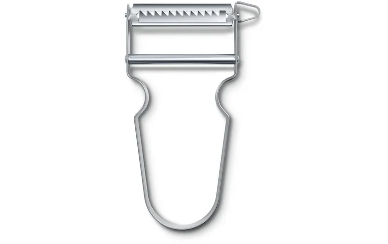 Victorinox Sparschäler Star with Julienne Schliff, silver