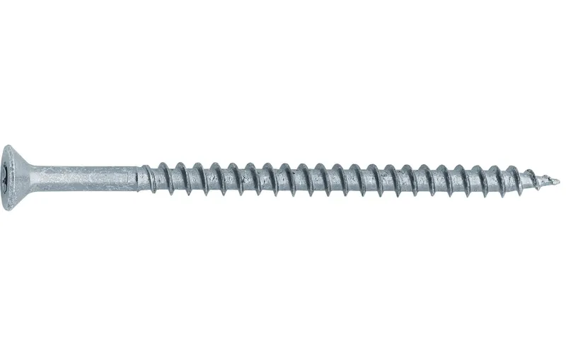 FTM Spanplattenschrauben Senkkopf 6 x 140 mm Stahl, 4 pièces
