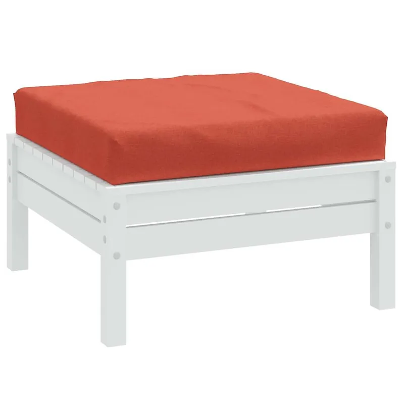 Palettenkissen Melange red 60x60x9,5 cm fabric