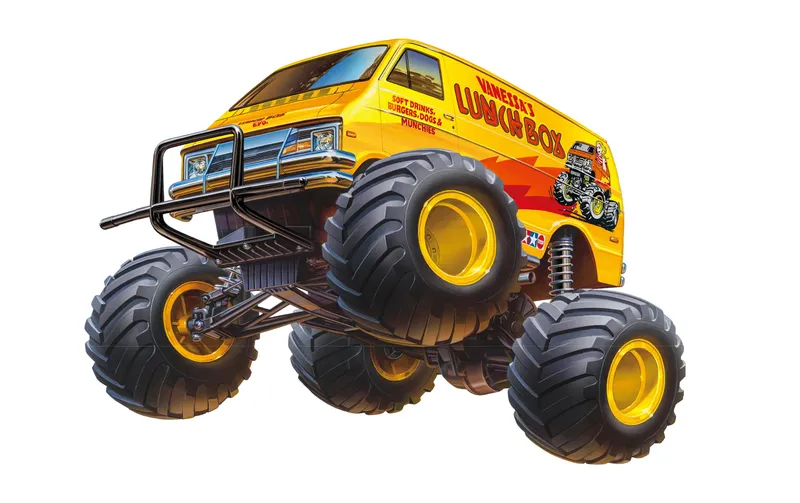 Tamiya Monster Truck Lunchbox EVO Bausatz, 1:12