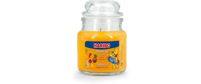 balthasar Duftkerze Haribo Tropical Fun 6 x 9 cm