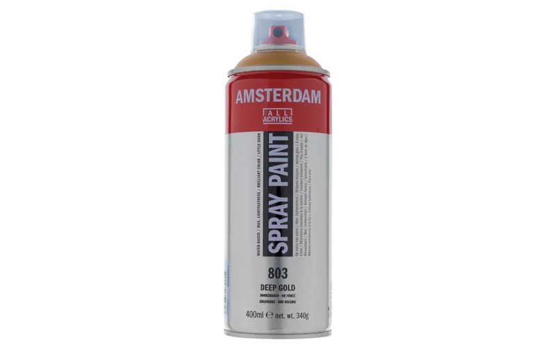 Amsterdam Acrylspray 803 Goldfarbe halbdeckend 400 ml