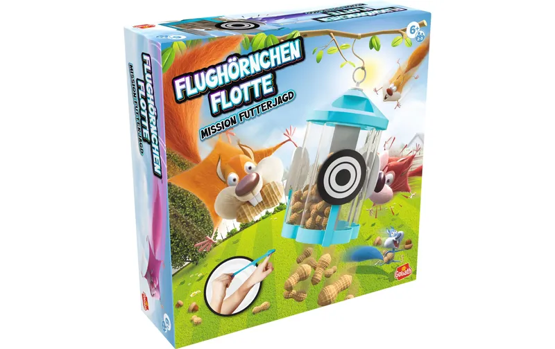 Max Bersinger Kinderspiel Flughörnchen Flotte -DE