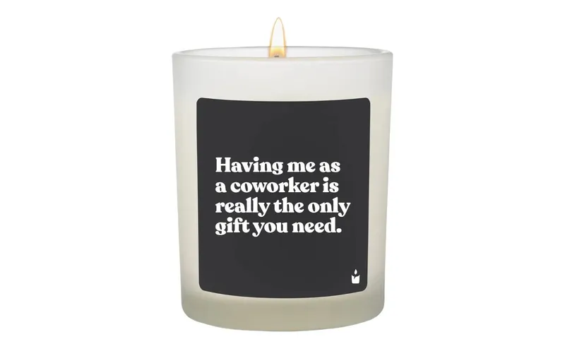 ChattyCandles Duftkerze Having me as a coworker 6.7 x 8 cm