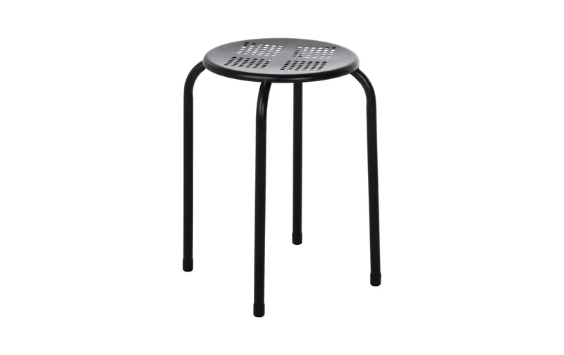 COCON Hocker Metall, noir