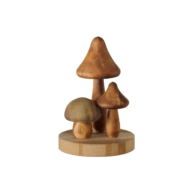 Boltze Aufsteller Pilzano 5.5 x 8.5 cm, marrone
