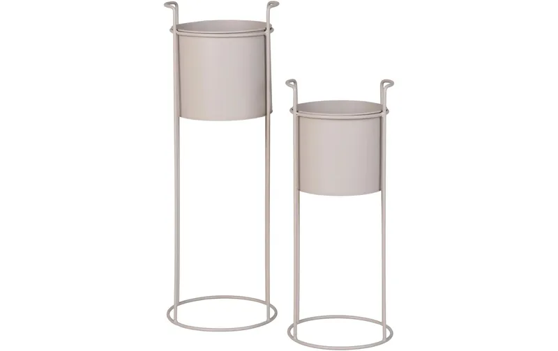 House Nordic Blumentopfhalter Rabo 2 Stück, Sand