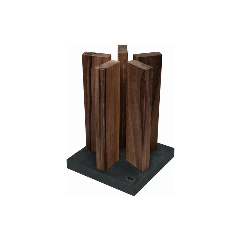 Kai Messerblock Stonehenge Walnuss/Granit