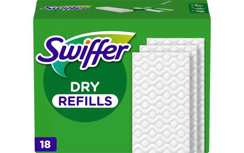 Swiffer Reinigungspad Bodenwischer Dry Nachfülltücher 18 pezzi