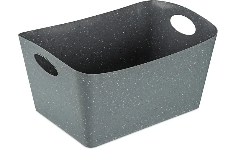 Koziol Aufbewahrungskorb Boxxx L, gris, 15 l
