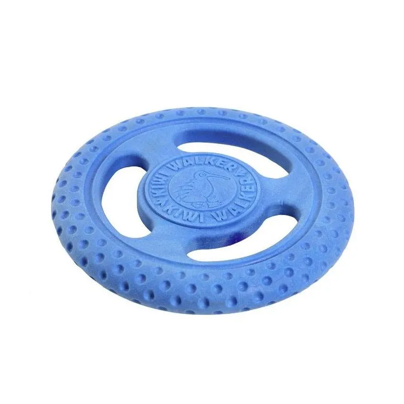KIWI WALKER Dog Disc Frisbee bleu, S, Ø 17 cm