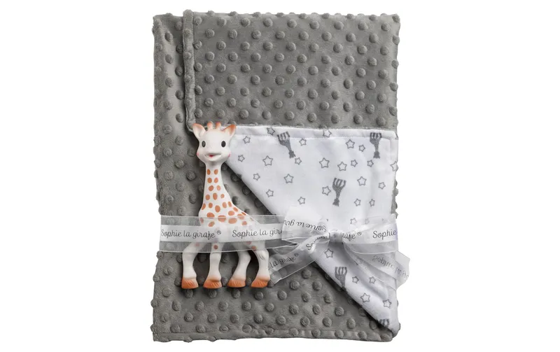 Sophie la girafe Geschenkset Kuscheldecke 2-teilig