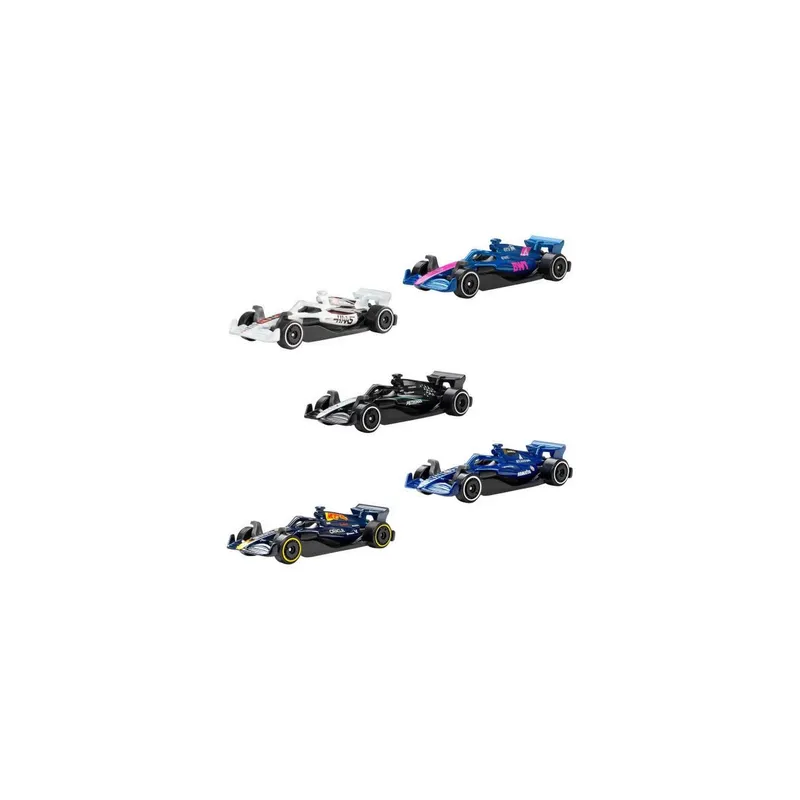 Hot Wheels Formel 1 5er-Pack