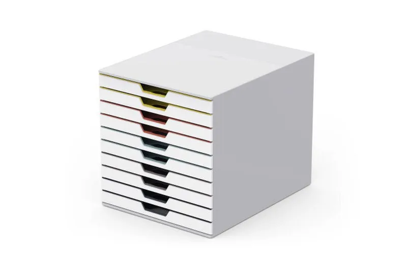 DURABLE Schubladenbox Varicolor MIX 10