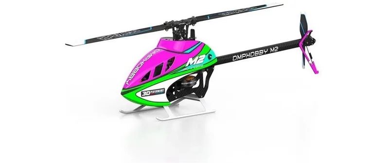 OMPHobby Helikopter 3D Heli M2 V3 Pro Plasma Pink