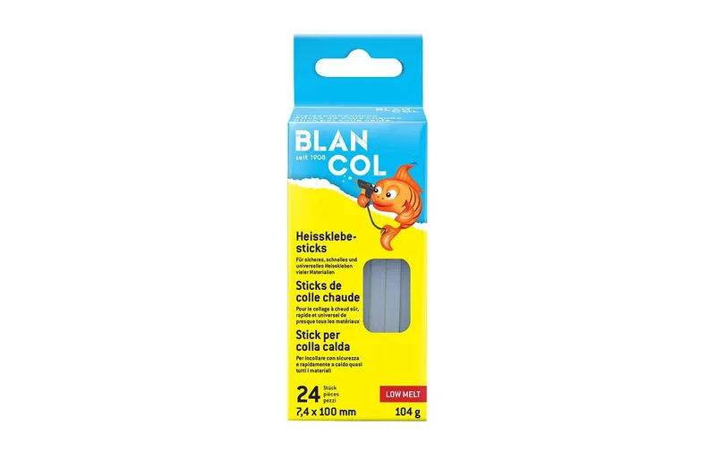 Blancol Klebestick-Set Kids 24 pezzi, trasparente