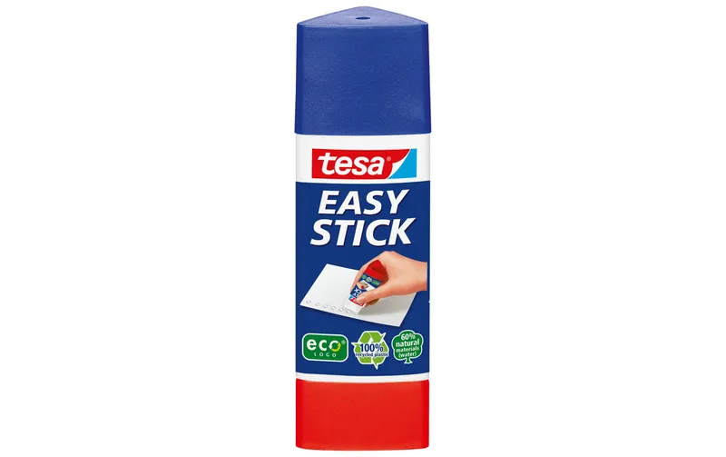 tesa Klebestift Easy Stick ecoLogo 1 pezzi, bianco