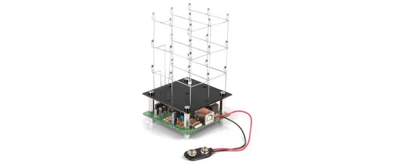 Kit Cubo LED 3D Whadda 3x3x3