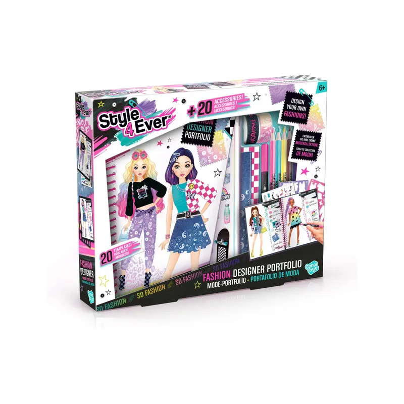 Canal Toys Bastelset Fashion Designer Portfolio