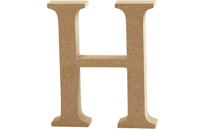 Creativ Company Holzbuchstabe H 1 pièces