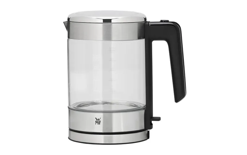 WMF Wasserkocher Küchenminis 1 l, Silber/transparent