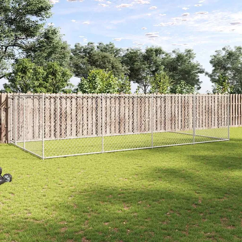 Outdoor-Hundezwinger 7,6x3,8x1,9 m