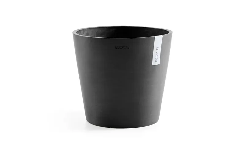 Ecopots Pflanzentopf Amsterdam 30, Dunkelgrau