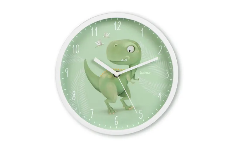 Hama Wanduhr Cebu Ø 25 cm, green/white