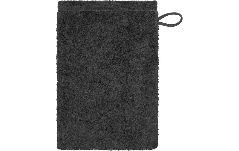 Cawö Waschhandschuh Lifestyle 16 x 22 cm, Dunkelgrau