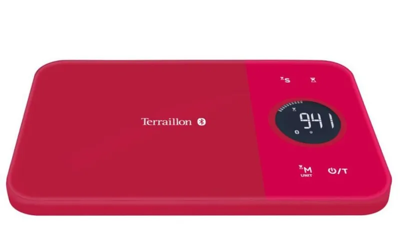 Terraillon Küchenwaage NutriTab rouge
