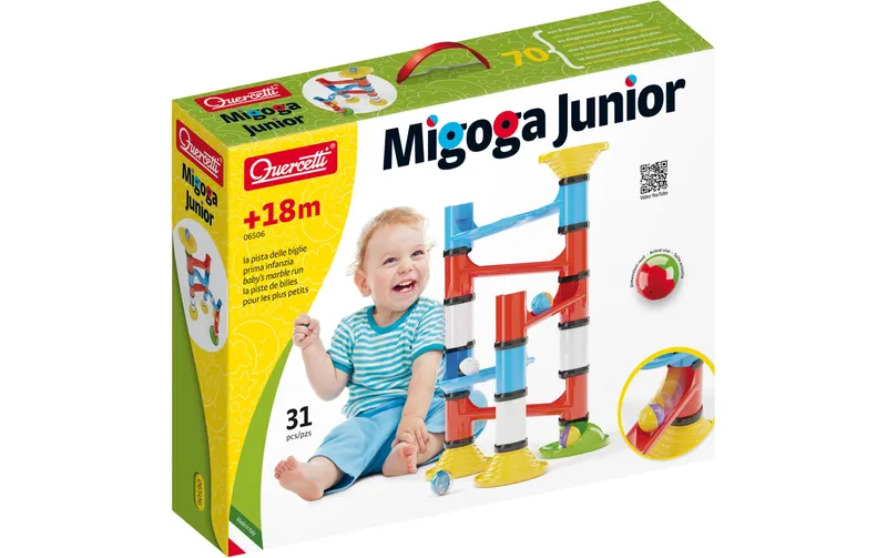Quercetti Kugelbahn Migoga Junior 31 Teile